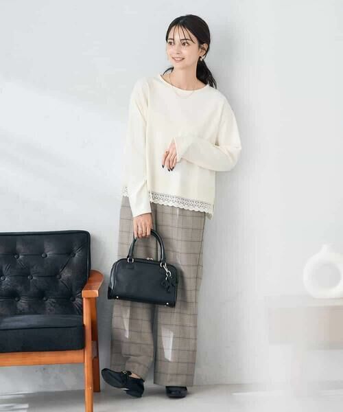 a.v.v / アー・ヴェ・ヴェ カットソー | 裾レースカットソー | 詳細22