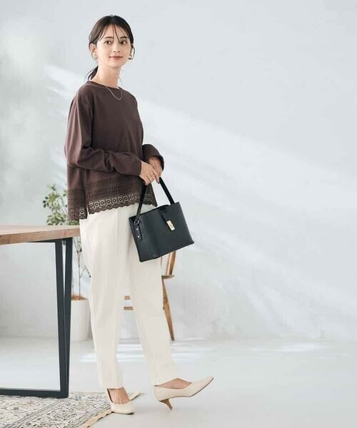 a.v.v / アー・ヴェ・ヴェ カットソー | 裾レースカットソー | 詳細29