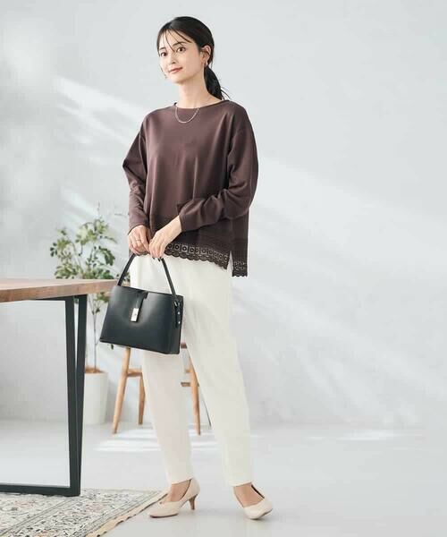 a.v.v / アー・ヴェ・ヴェ カットソー | 裾レースカットソー | 詳細30