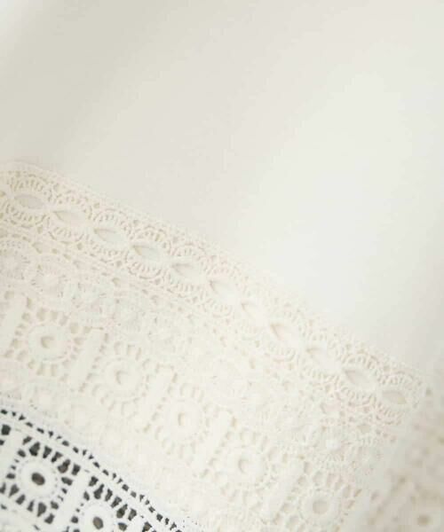 a.v.v / アー・ヴェ・ヴェ カットソー | 裾レースカットソー | 詳細7