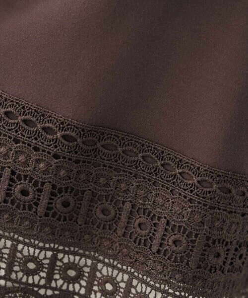 a.v.v / アー・ヴェ・ヴェ カットソー | 裾レースカットソー | 詳細8