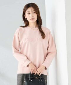 a.v.v / アー・ヴェ・ヴェ カットソー | エンボスロゴスウェードトップス