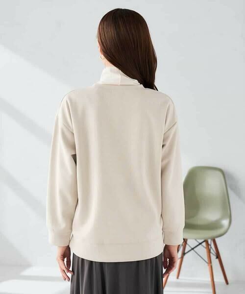 a.v.v / アー・ヴェ・ヴェ カットソー | エンボスロゴスウェードトップス | 詳細29