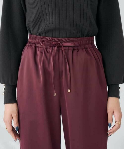 a.v.v / アー・ヴェ・ヴェ チノ・ワークパンツ | サテンワイドパンツ | 詳細16