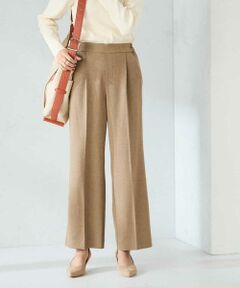 a.v.v / アー・ヴェ・ヴェ チノ・ワークパンツ | 【洗える】ツイード調ストレートパンツ