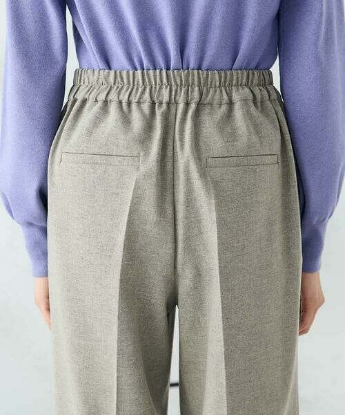 a.v.v / アー・ヴェ・ヴェ チノ・ワークパンツ | 【洗える】ツイード調ストレートパンツ | 詳細16