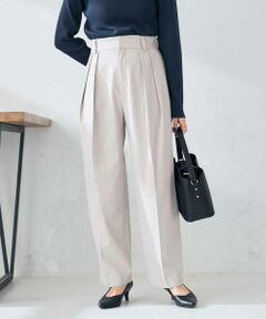 a.v.v / アー・ヴェ・ヴェ その他パンツ | 【洗える/裏起毛】タックテーパードパンツ