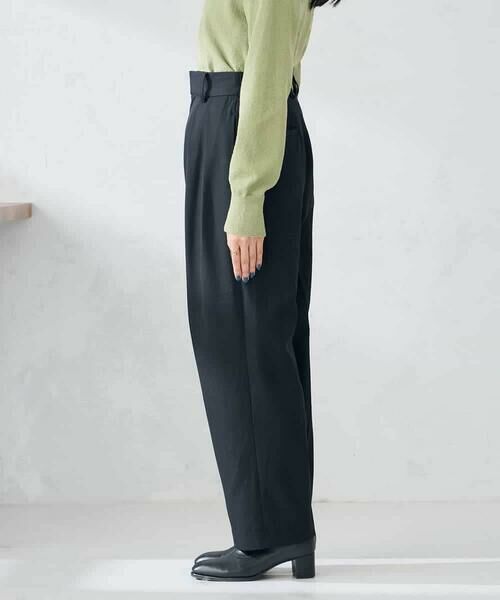 a.v.v / アー・ヴェ・ヴェ その他パンツ | 【洗える/裏起毛】タックテーパードパンツ | 詳細14