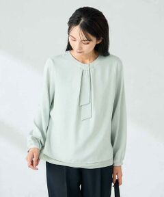 a.v.v / アー・ヴェ・ヴェ シャツ・ブラウス | 【洗える】バーチャームボウタイブラウス