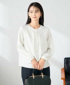 a.v.v / アー・ヴェ・ヴェ シャツ・ブラウス | 【洗える】バーチャームボウタイブラウス