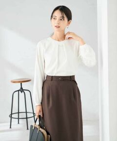 a.v.v / アー・ヴェ・ヴェ シャツ・ブラウス | 【洗える】バーチャームボウタイブラウス