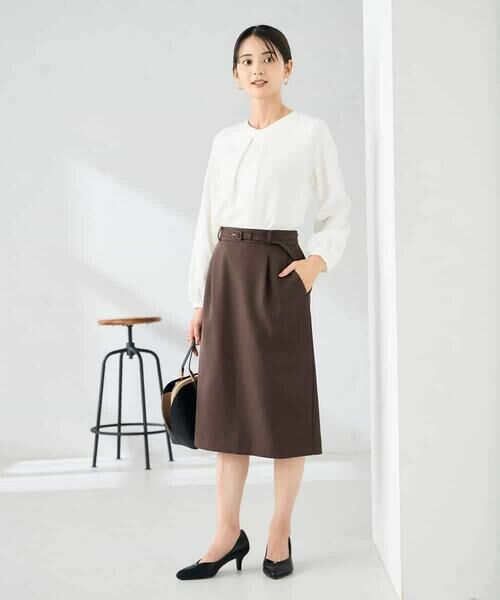 a.v.v / アー・ヴェ・ヴェ シャツ・ブラウス | 【洗える】バーチャームボウタイブラウス | 詳細18