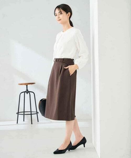 a.v.v / アー・ヴェ・ヴェ シャツ・ブラウス | 【洗える】バーチャームボウタイブラウス | 詳細20