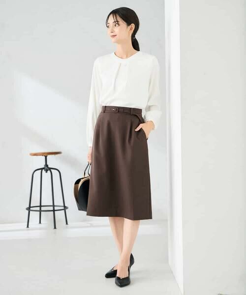 a.v.v / アー・ヴェ・ヴェ シャツ・ブラウス | 【洗える】バーチャームボウタイブラウス | 詳細21