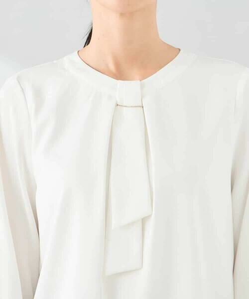 a.v.v / アー・ヴェ・ヴェ シャツ・ブラウス | 【洗える】バーチャームボウタイブラウス | 詳細25