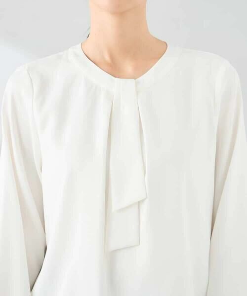 a.v.v / アー・ヴェ・ヴェ シャツ・ブラウス | 【洗える】バーチャームボウタイブラウス | 詳細26