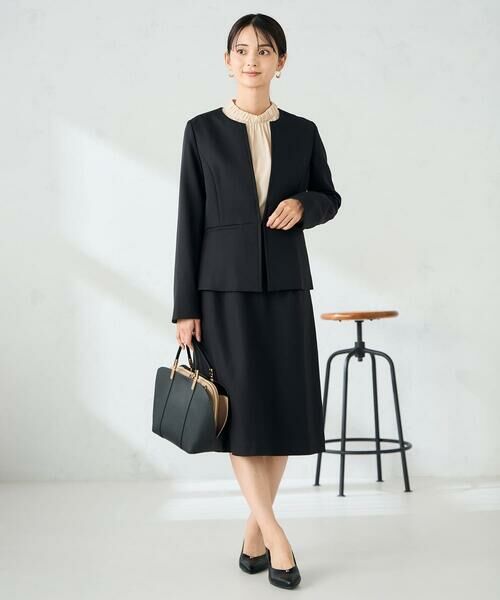 a.v.v / アー・ヴェ・ヴェ シャツ・ブラウス | 【洗える】プチハイネックギャザードビードットブラウス | 詳細10