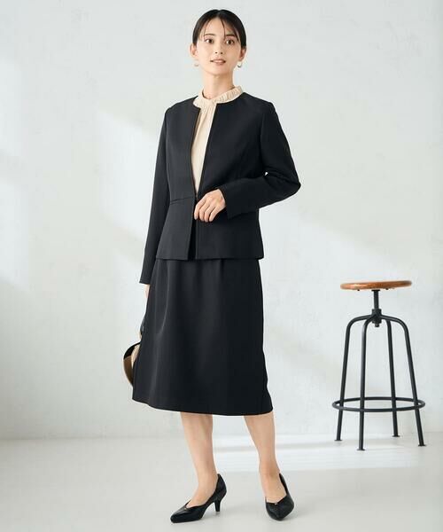 a.v.v / アー・ヴェ・ヴェ シャツ・ブラウス | 【洗える】プチハイネックギャザードビードットブラウス | 詳細11