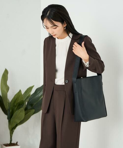 a.v.v / アー・ヴェ・ヴェ シャツ・ブラウス | 【洗える】プチハイネックギャザードビードットブラウス | 詳細23