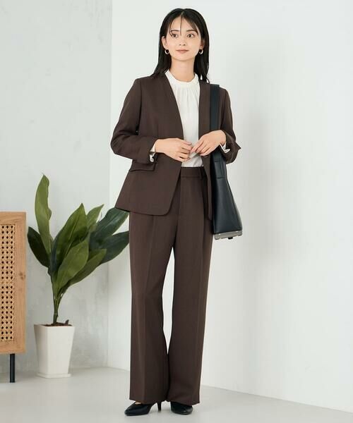 a.v.v / アー・ヴェ・ヴェ シャツ・ブラウス | 【洗える】プチハイネックギャザードビードットブラウス | 詳細24