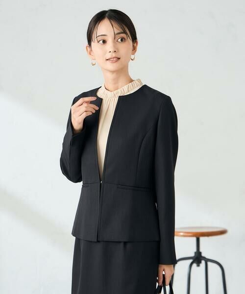 a.v.v / アー・ヴェ・ヴェ シャツ・ブラウス | 【洗える】プチハイネックギャザードビードットブラウス | 詳細8