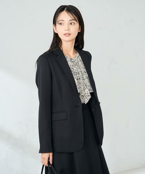 a.v.v / アー・ヴェ・ヴェ シャツ・ブラウス | 【洗える】プリントケープ風ブラウス | 詳細22