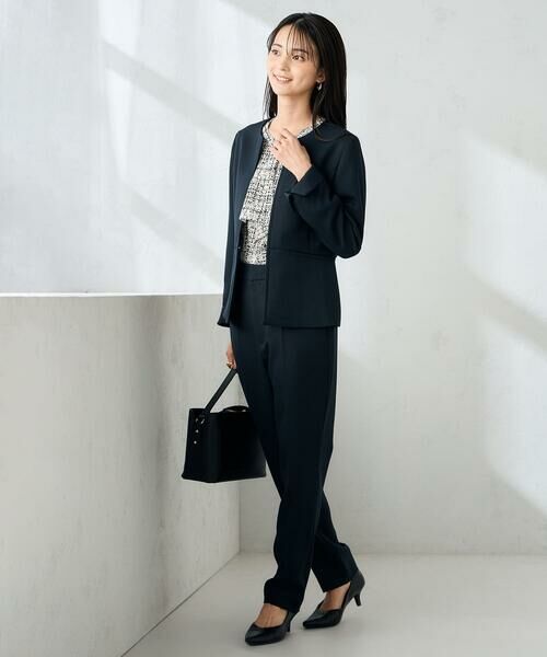 a.v.v / アー・ヴェ・ヴェ シャツ・ブラウス | 【洗える】プリントケープ風ブラウス | 詳細6