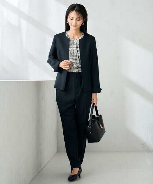 a.v.v / アー・ヴェ・ヴェ シャツ・ブラウス | 【洗える】プリントケープ風ブラウス | 詳細7