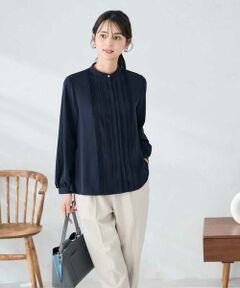 a.v.v / アー・ヴェ・ヴェ シャツ・ブラウス | 【洗える/WEB限定】ピンタックブラウス
