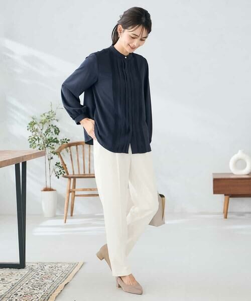 a.v.v / アー・ヴェ・ヴェ シャツ・ブラウス | 【洗える/WEB限定】ピンタックブラウス | 詳細10