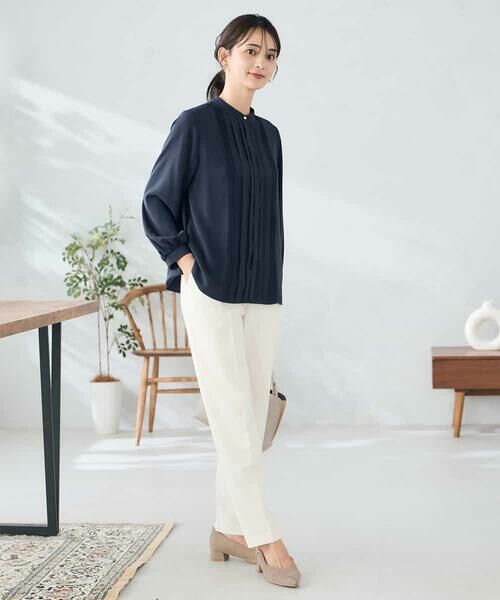 a.v.v / アー・ヴェ・ヴェ シャツ・ブラウス | 【洗える/WEB限定】ピンタックブラウス | 詳細11