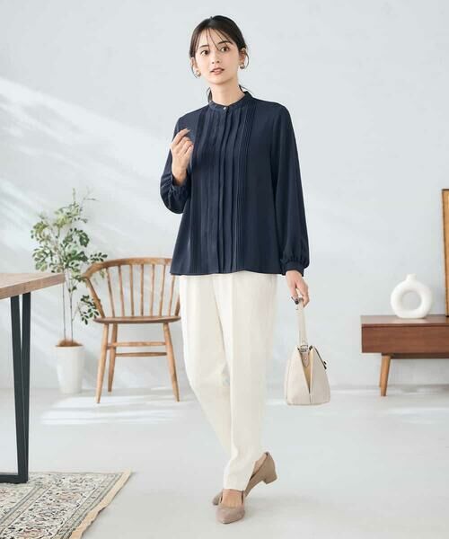a.v.v / アー・ヴェ・ヴェ シャツ・ブラウス | 【洗える/WEB限定】ピンタックブラウス | 詳細13