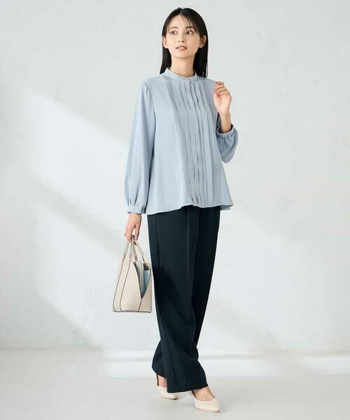 a.v.v / アー・ヴェ・ヴェ シャツ・ブラウス | 【洗える/WEB限定】ピンタックブラウス | 詳細4