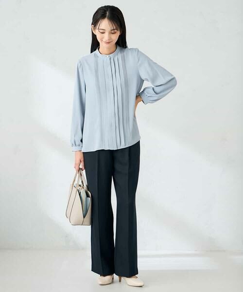 a.v.v / アー・ヴェ・ヴェ シャツ・ブラウス | 【洗える/WEB限定】ピンタックブラウス | 詳細6