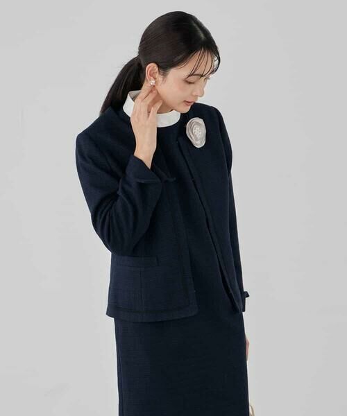 a.v.v / アー・ヴェ・ヴェ セットアップ | ツイードノーカラージャケット | 詳細16