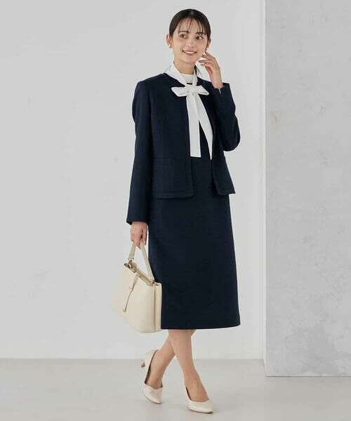 a.v.v / アー・ヴェ・ヴェ セットアップ | ツイードノーカラージャケット | 詳細19