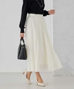 a.v.v / アー・ヴェ・ヴェ ロング・マキシ丈スカート | 【洗える】チュールマーメイドスカート