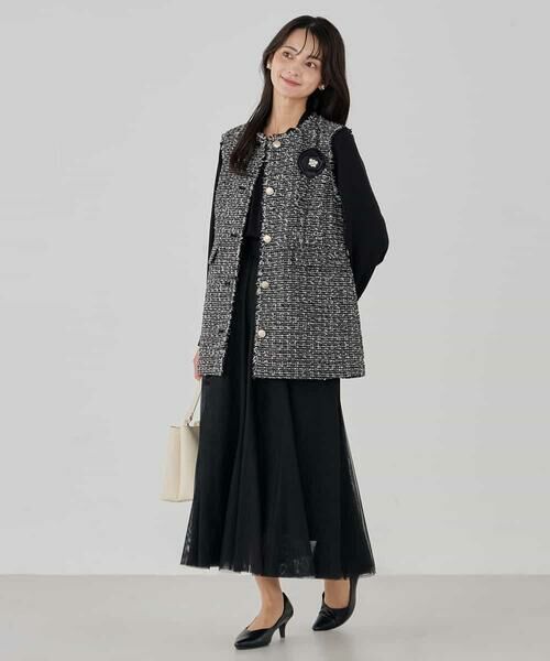 a.v.v / アー・ヴェ・ヴェ ロング・マキシ丈スカート | 【洗える】チュールマーメイドスカート | 詳細24