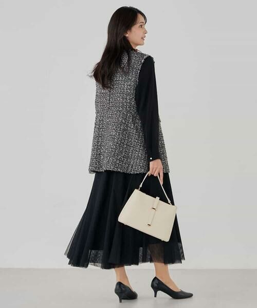 a.v.v / アー・ヴェ・ヴェ ロング・マキシ丈スカート | 【洗える】チュールマーメイドスカート | 詳細29