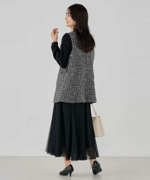 a.v.v / アー・ヴェ・ヴェ ロング・マキシ丈スカート | 【洗える】チュールマーメイドスカート | 詳細30