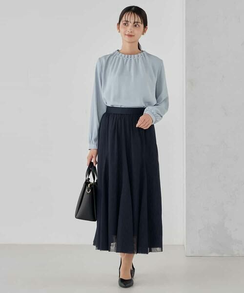 a.v.v / アー・ヴェ・ヴェ ロング・マキシ丈スカート | 【洗える】チュールマーメイドスカート | 詳細5