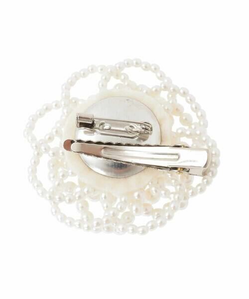 a.v.v / アー・ヴェ・ヴェ ブローチ・コサージュ | [KIDS]パール調フラワーコサージュ | 詳細4