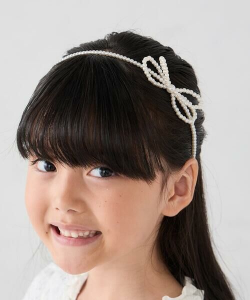 a.v.v / アー・ヴェ・ヴェ カチューシャ・カチューム・その他 | [KIDS]パール調カチューシャ | 詳細1