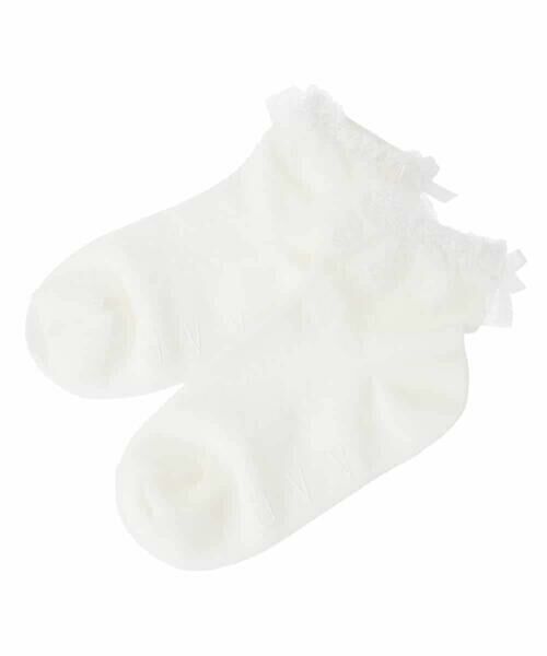 a.v.v / アー・ヴェ・ヴェ その他小物 | [KIDS]レース付きショートソックス | 詳細5