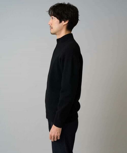 a.v.v / アー・ヴェ・ヴェ カーディガン・ボレロ | 【洗濯機で洗える】ダブルフェイスニットスタンドジップカーディガン | 詳細20