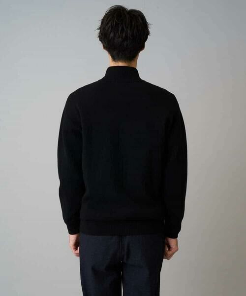 a.v.v / アー・ヴェ・ヴェ カーディガン・ボレロ | 【洗濯機で洗える】ダブルフェイスニットスタンドジップカーディガン | 詳細21