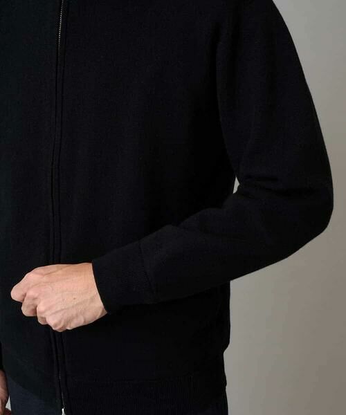 a.v.v / アー・ヴェ・ヴェ カーディガン・ボレロ | 【洗濯機で洗える】ダブルフェイスニットスタンドジップカーディガン | 詳細23