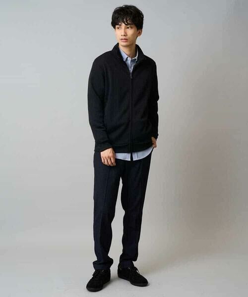 a.v.v / アー・ヴェ・ヴェ カーディガン・ボレロ | 【イージーケア/毛玉になりにくい】アゼダブルフェイススタンドカラーカーディガン【ストレッチ/洗濯機で洗える】 | 詳細19