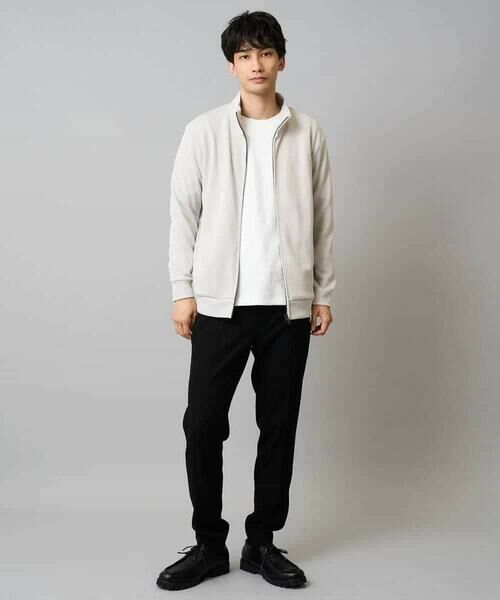 a.v.v / アー・ヴェ・ヴェ カーディガン・ボレロ | 【イージーケア/毛玉になりにくい】アゼダブルフェイススタンドカラーカーディガン【ストレッチ/洗濯機で洗える】 | 詳細4