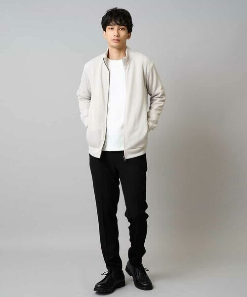 a.v.v / アー・ヴェ・ヴェ カーディガン・ボレロ | 【イージーケア/毛玉になりにくい】アゼダブルフェイススタンドカラーカーディガン【ストレッチ/洗濯機で洗える】 | 詳細5